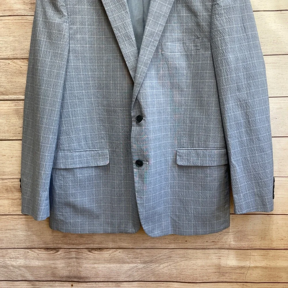 MADE‎ BY CAM NEWTON BLAZER IN BLUE PLAID